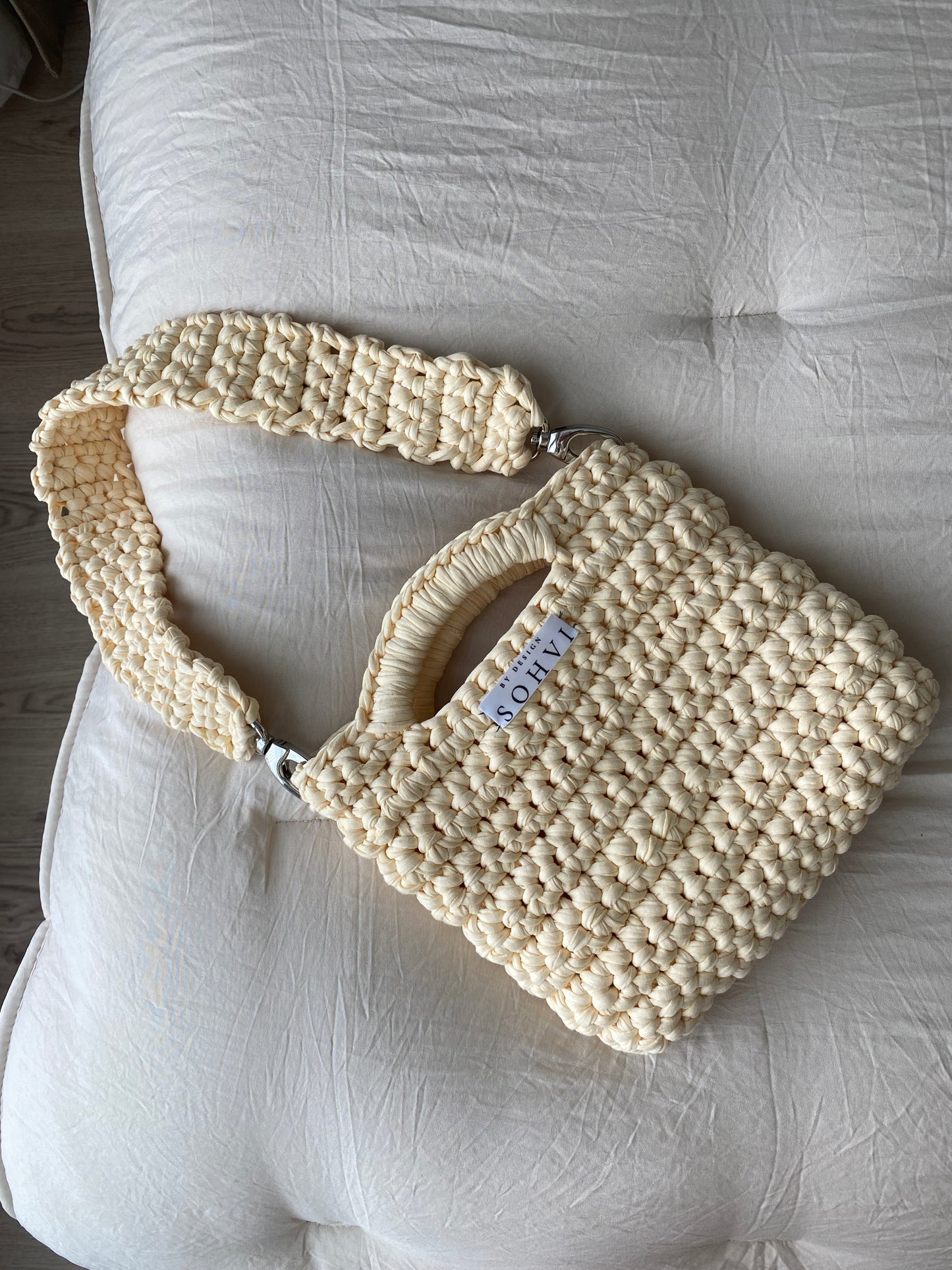 Trikoo SOHVI-bag / vaaleankeltainen 1