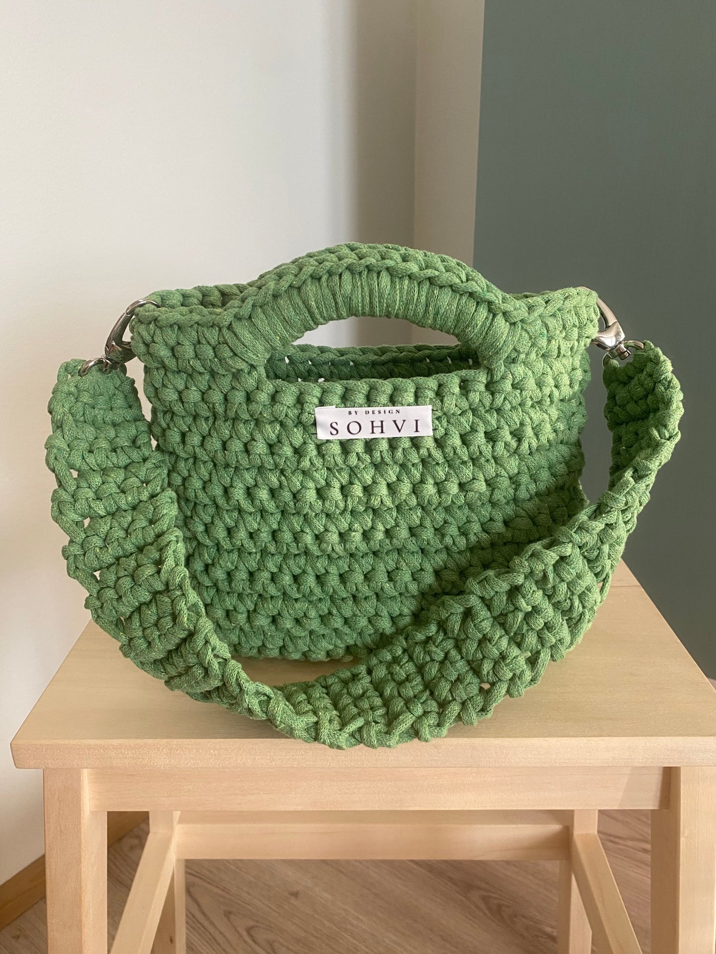 SOHVI-bag olkahihnalla - vihreä