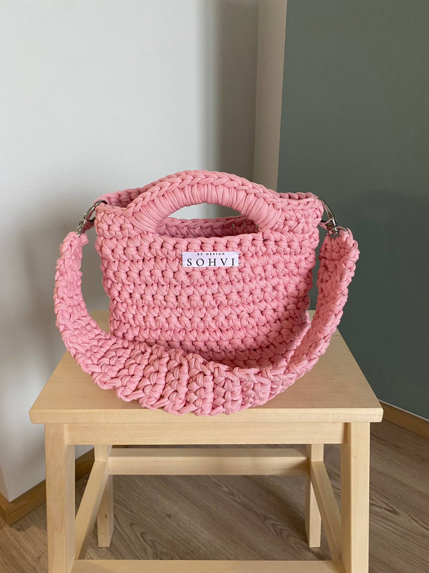 Trikoo SOHVI-bag / pinkki