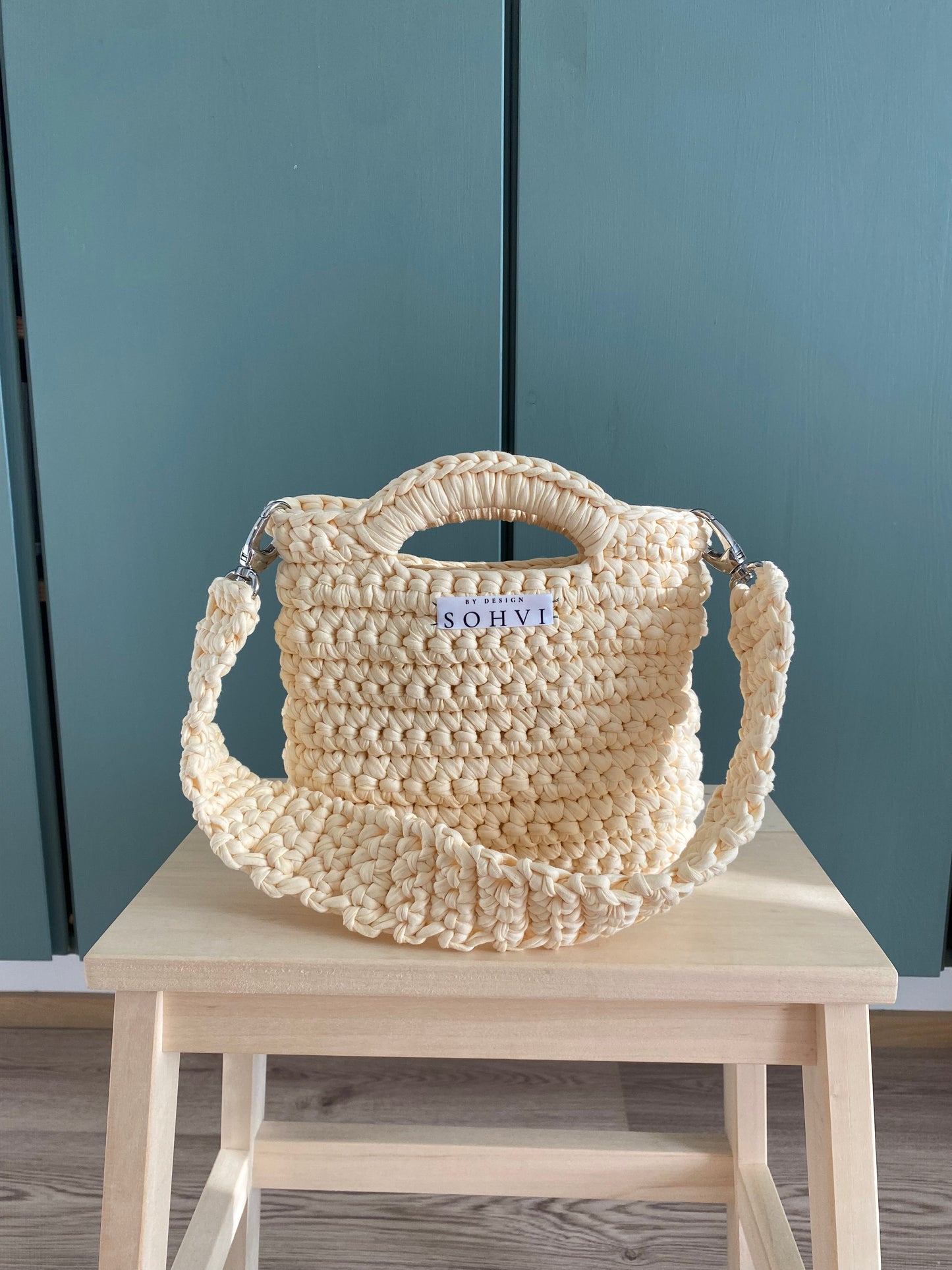 Trikoo SOHVI-bag / vaaleankeltainen 1