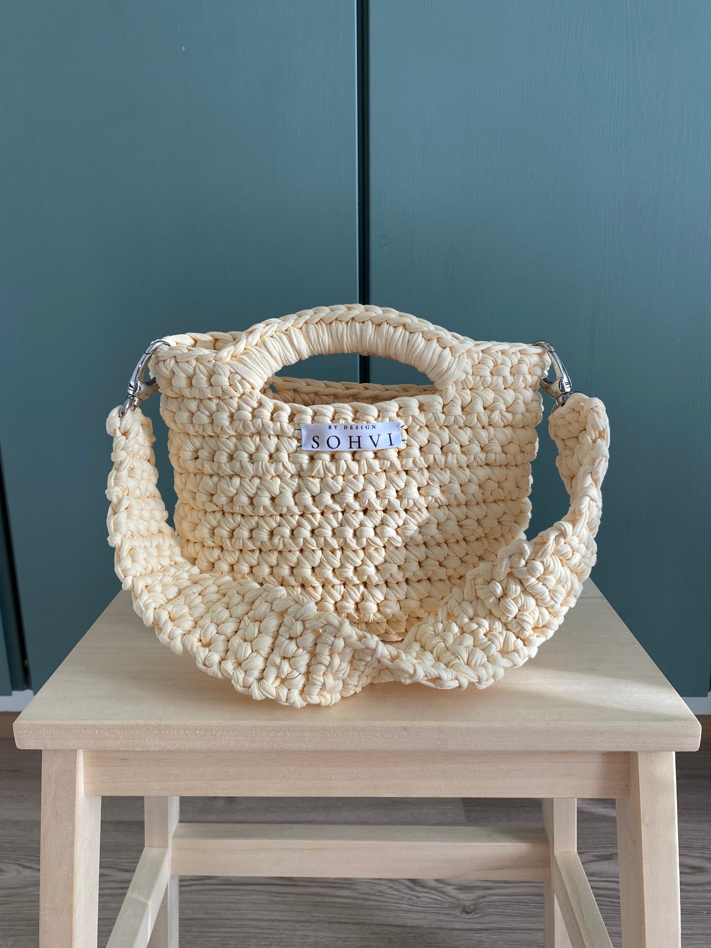 Trikoo SOHVI-bag / vaaleankeltainen 2