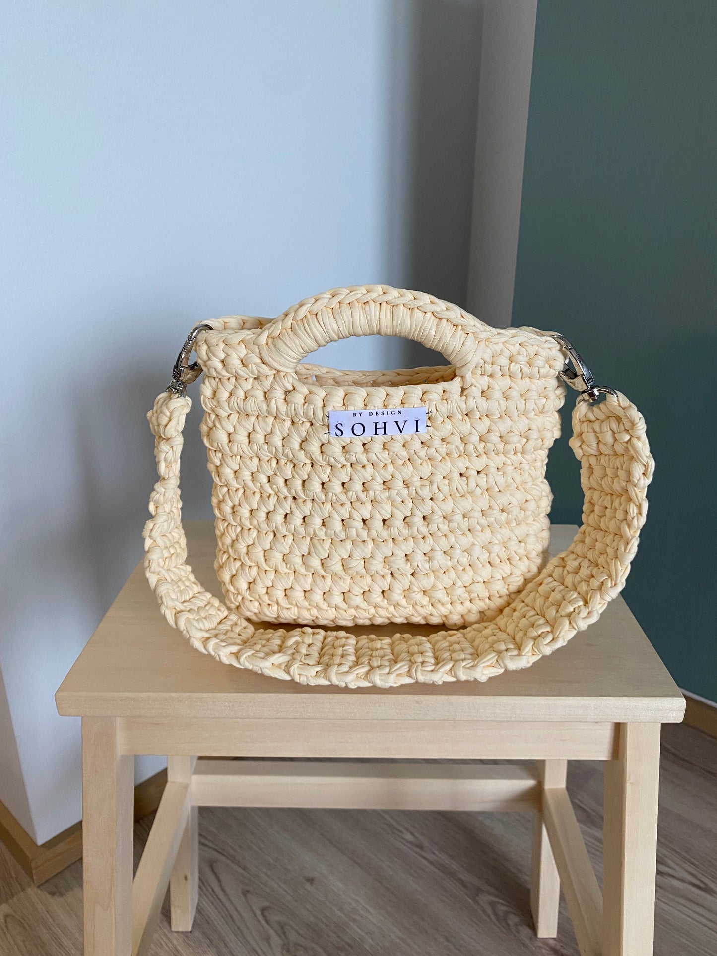 Trikoo SOHVI-bag / vaaleankeltainen 1