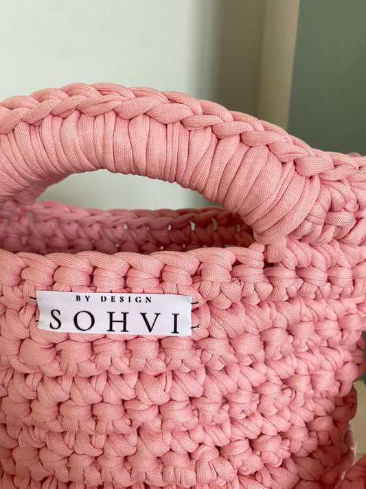 Trikoo SOHVI-bag / pinkki